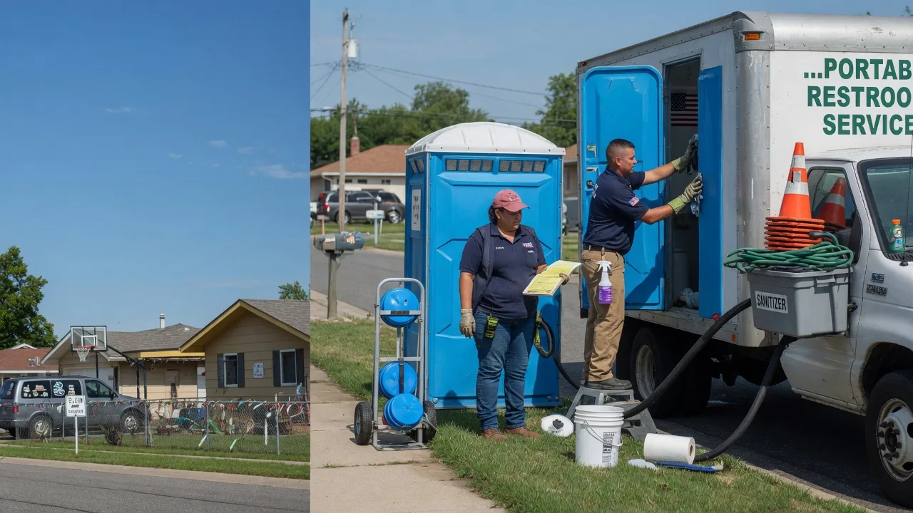 Portable Toilet Rental in Maryville, IL near me